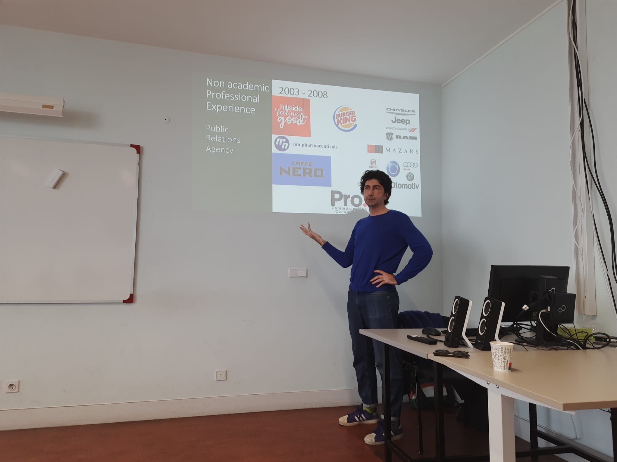 Seminar “Creative Synchronies: Innovating through Resonance and Meaning”, led by Cevdet Panayirci, lecturer at Yeditepe University.