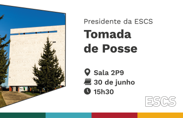 Cerimónia de Tomada de Posse da Presidente da ESCS