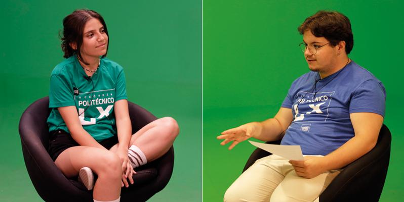 Iolanda Marques e Micael Fonseca.