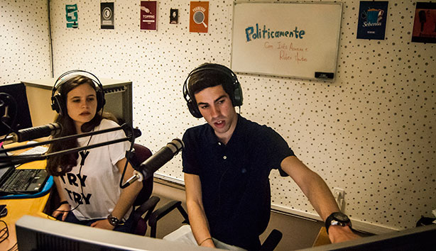 Inês e Ruben fazem parte da ESCS FM desde o 1.º ano da licenciatura.